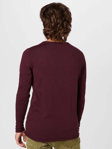 Pull-over 'Tristone' Matinique en rouge