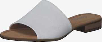 GABOR Mules 'Rhodos' in White: front