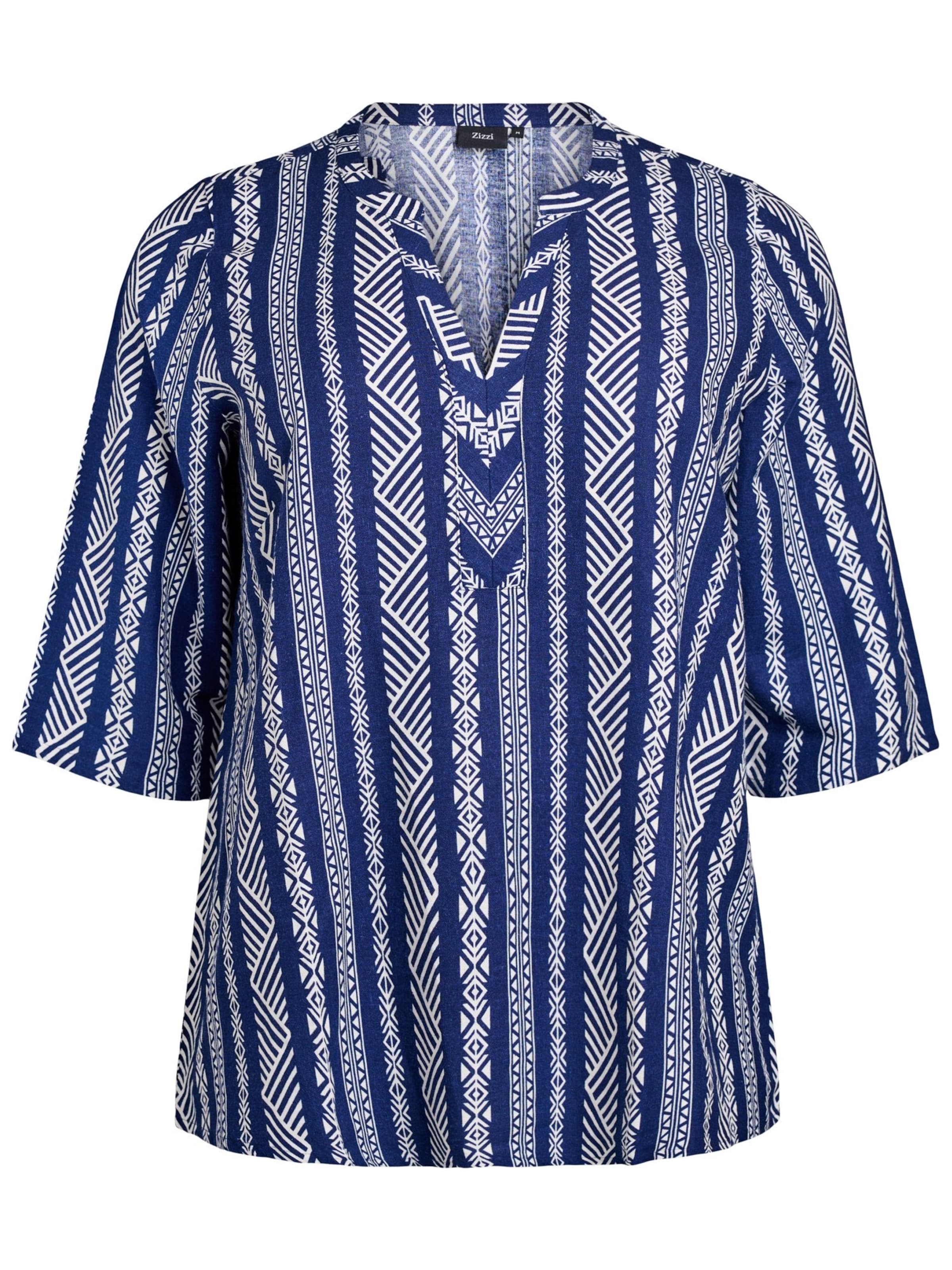 Zizzi Blúz 'VBITTEN' - kék: elől