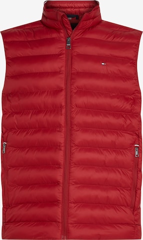 Gilet TOMMY HILFIGER en rouge : devant