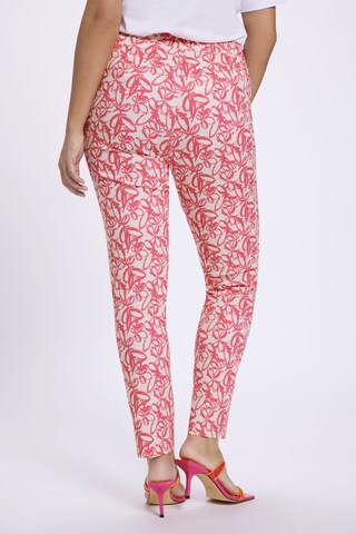 Ulla Popken Slimfit Hose in Rot