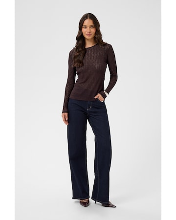 Kaffe Shirt 'KAAllison' in Bruin