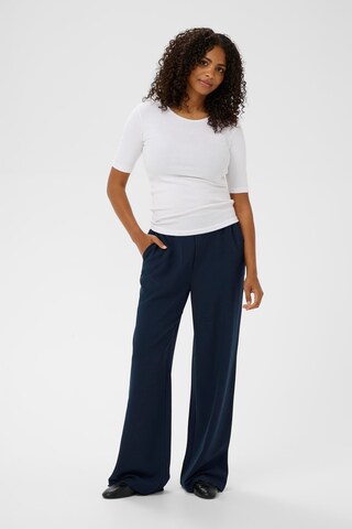 Wide Leg Pantalon 'KABeatrice' Kaffe en bleu