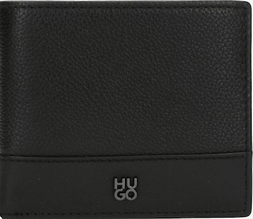 HUGO Kukkaro 'Quantic' värissä musta: etupuoli