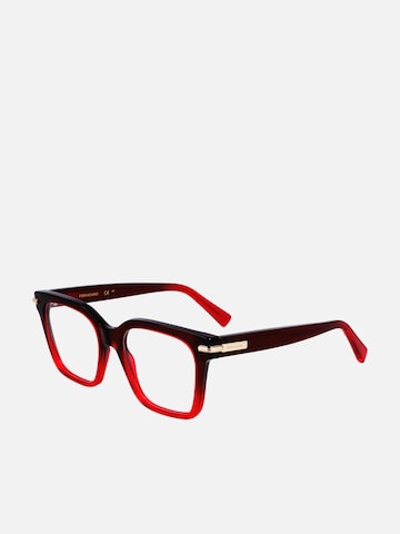 FERRAGAMO Zonnebril 'Ferragamo SF3009 Gradient transparent dark red 52/18/145 WOMAN Eyewear Frame' in Rood: voorkant