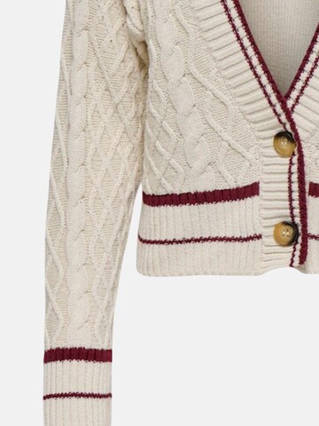 ONLY Strickjacke in Beige