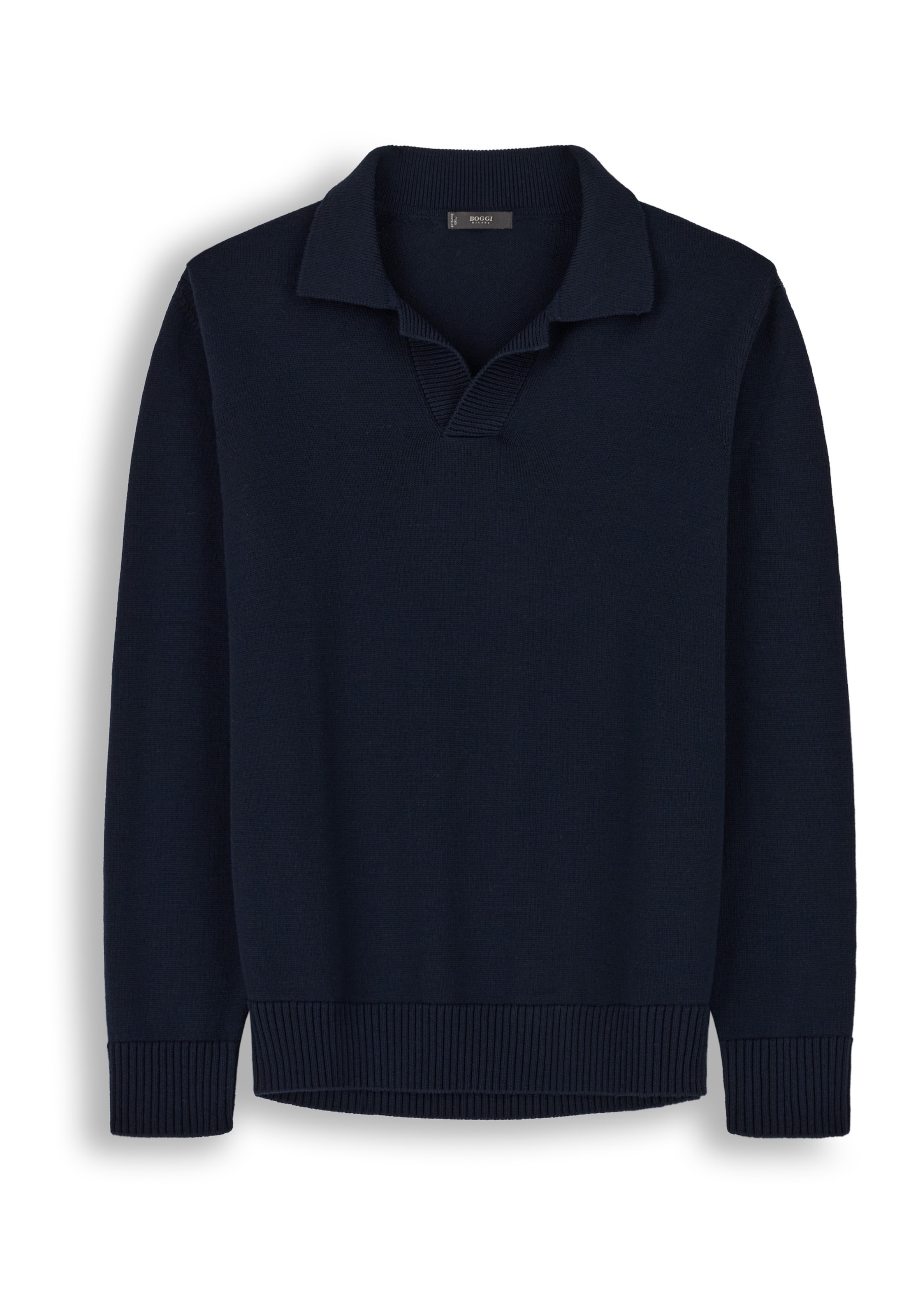 Boggi Milano Shirt in Blauw: voorkant