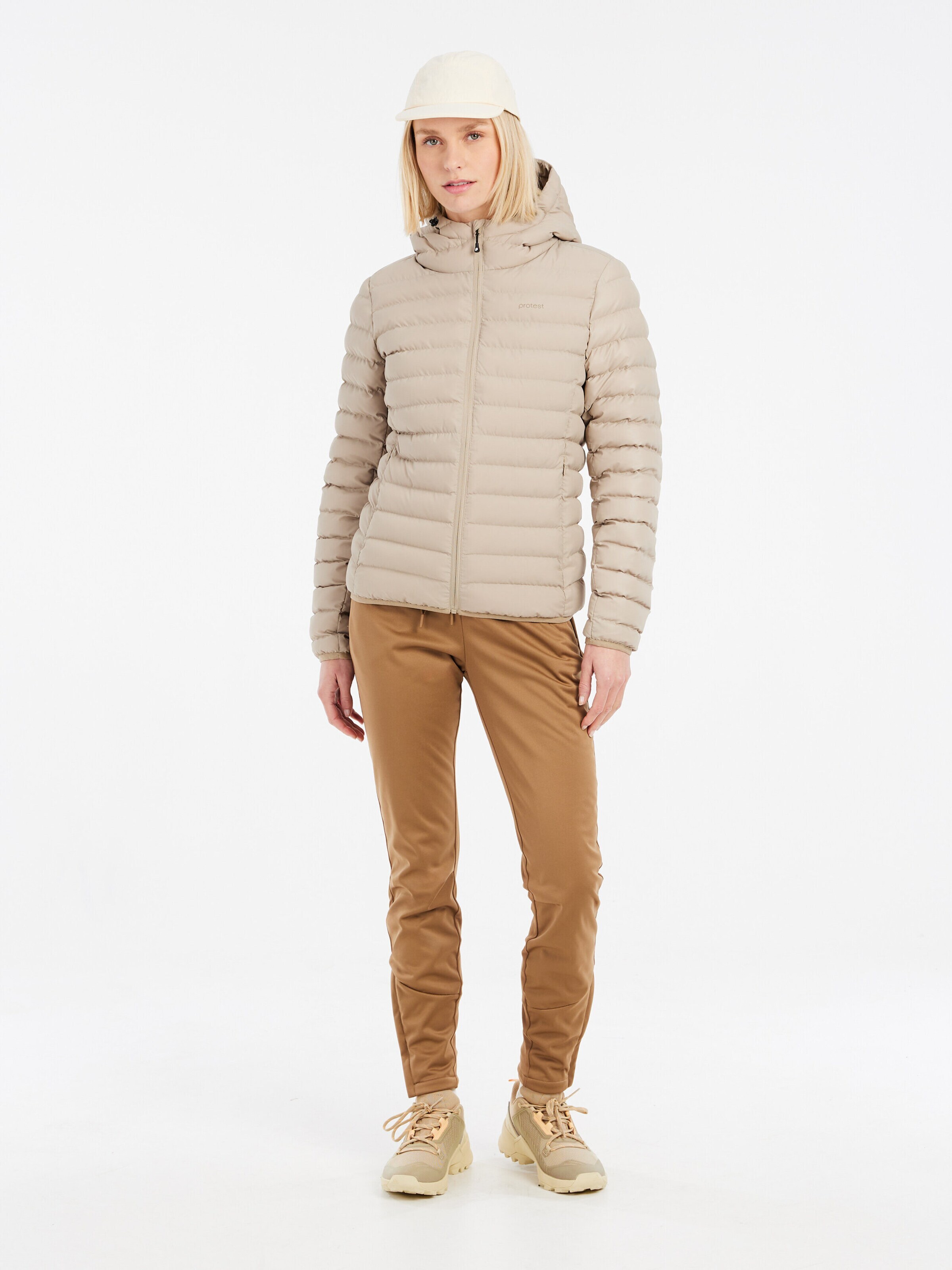 PROTEST Winter Jacket 'PRTICE' in Brown