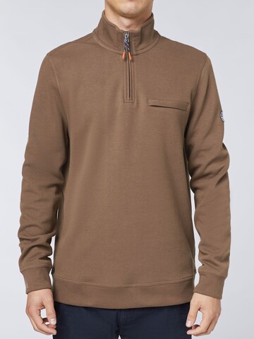 Navigator Sweatshirt in Braun