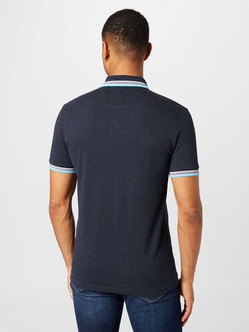 BOSS Green Poloshirt 'Paddy' in Blau