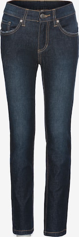 DELMAO Regular Jeans in Blau: Vorderseite