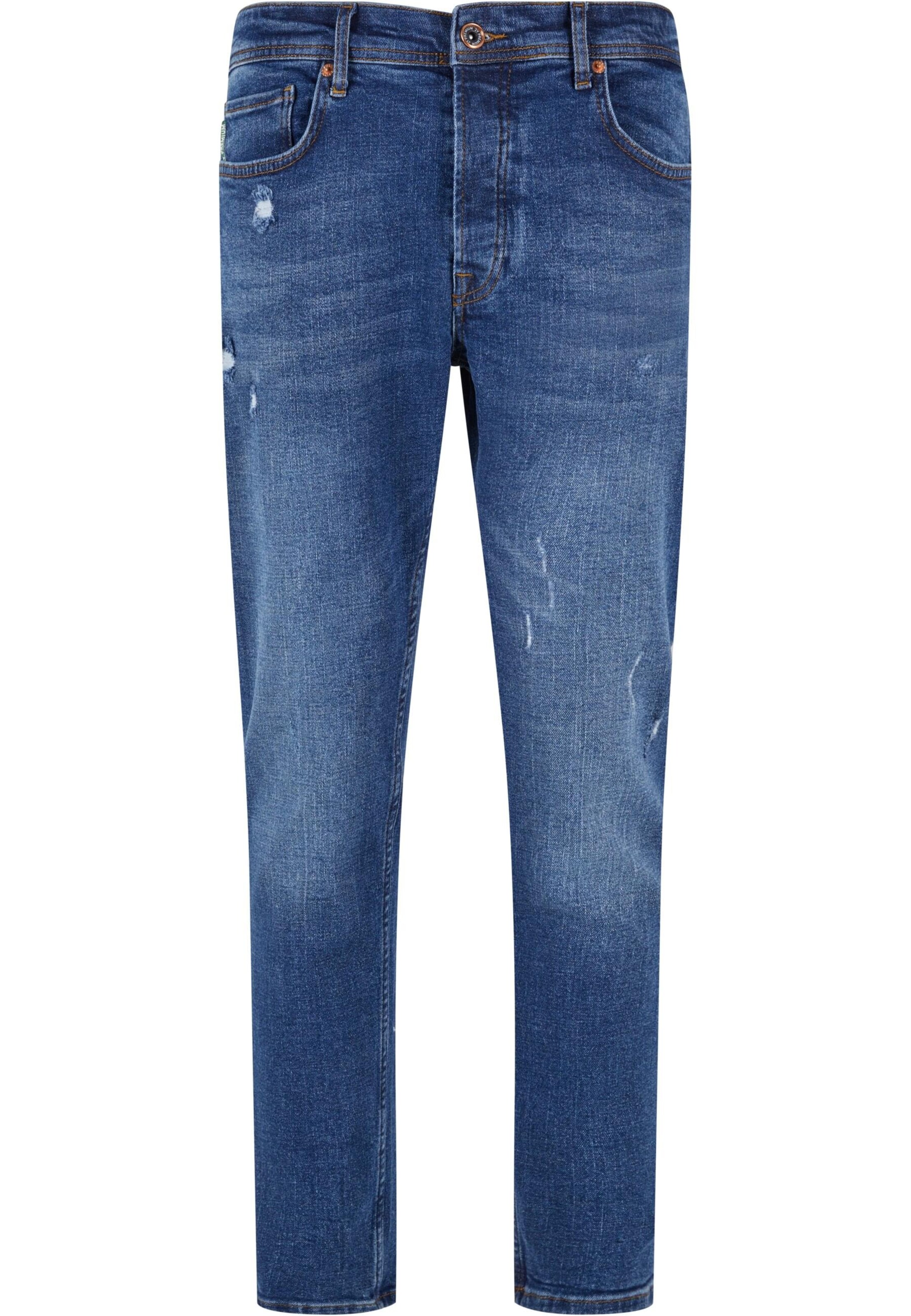 Tapered Jeans di 2Y Premium in blu: frontale