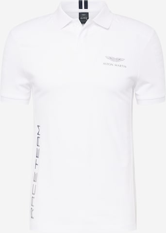 Hackett London Poloshirt 'AMR' in Weiß: predná strana