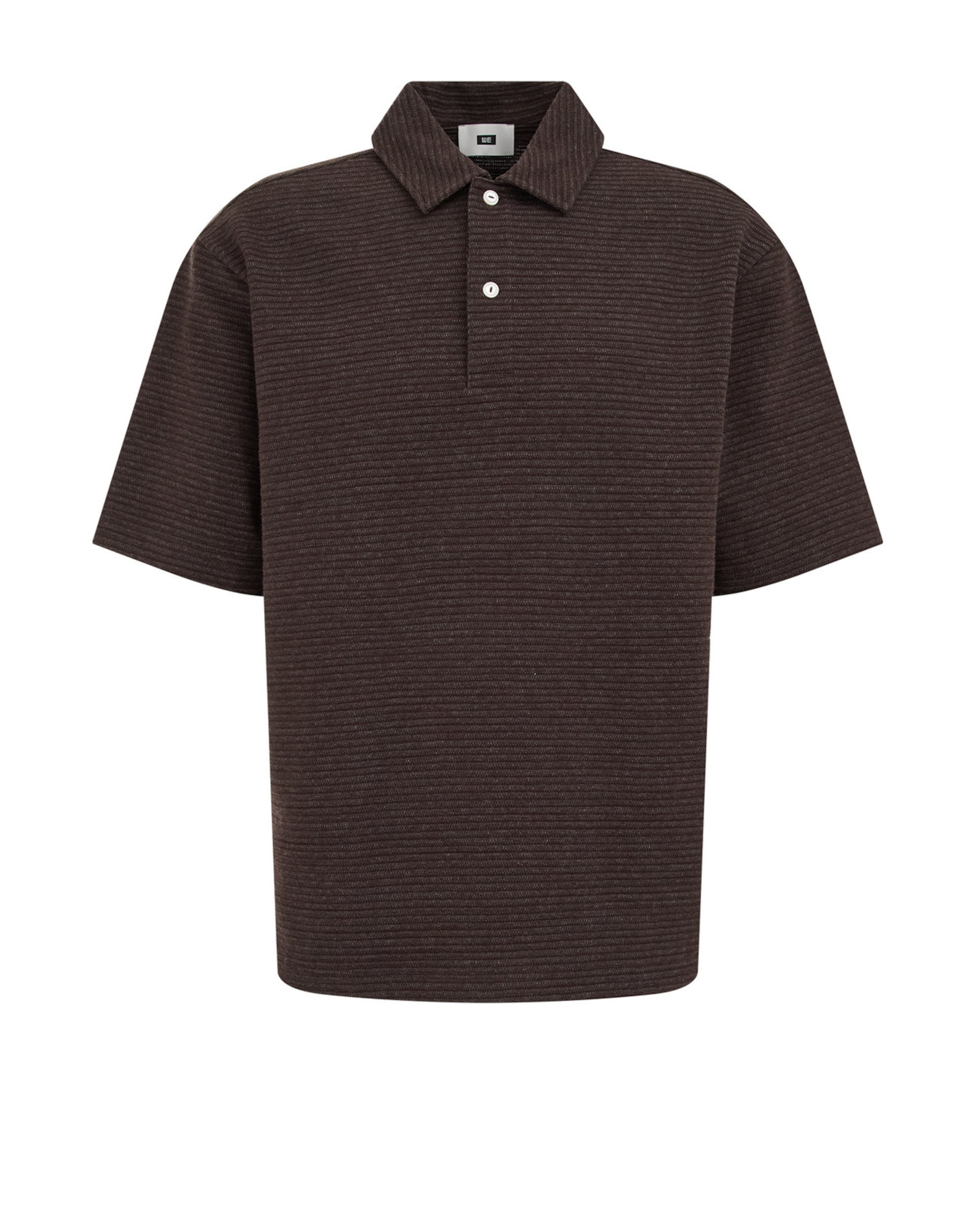 WE Fashion Μπλουζάκι σε καφέ: μπροστά