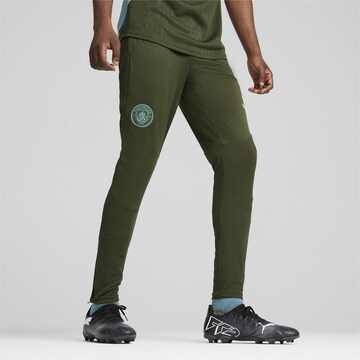 Coupe slim Pantalon de sport PUMA en vert