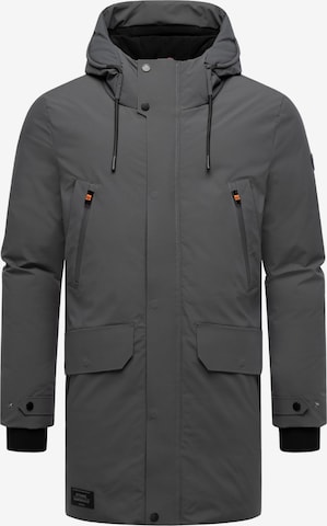 Manteau d’hiver 'Kitraan XX' STONE HARBOUR en gris : devant