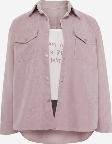 Veste mi-saison 'Maritim' usha BLUE LABEL en rose : devant