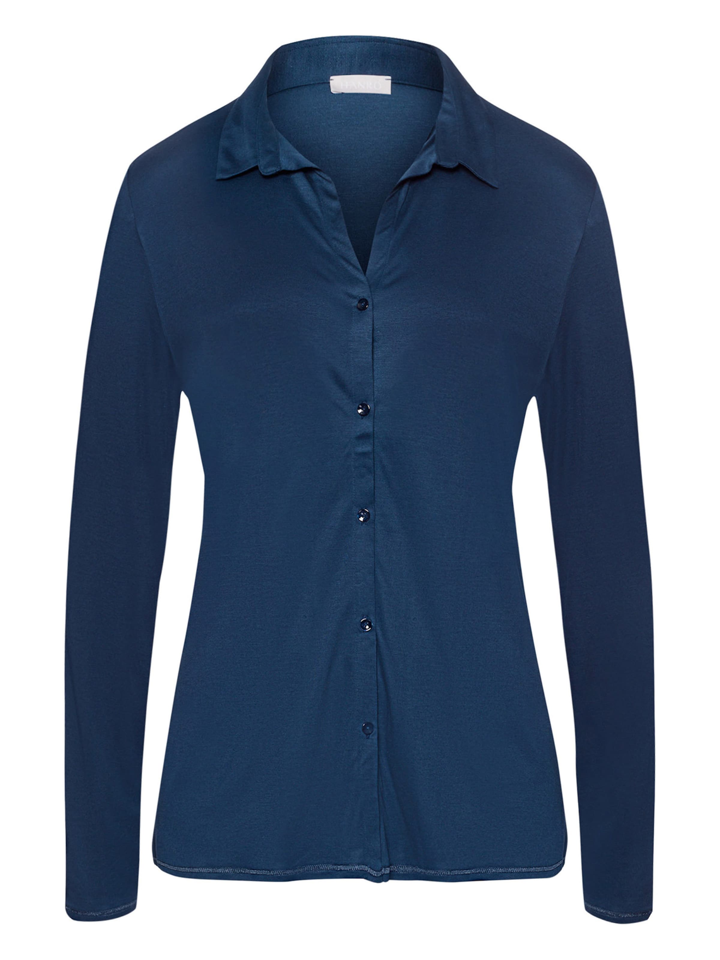 Chemise de nuit 'Grand Central' Hanro en bleu : devant