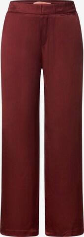 STREET ONE Wide leg Pants in Red: front