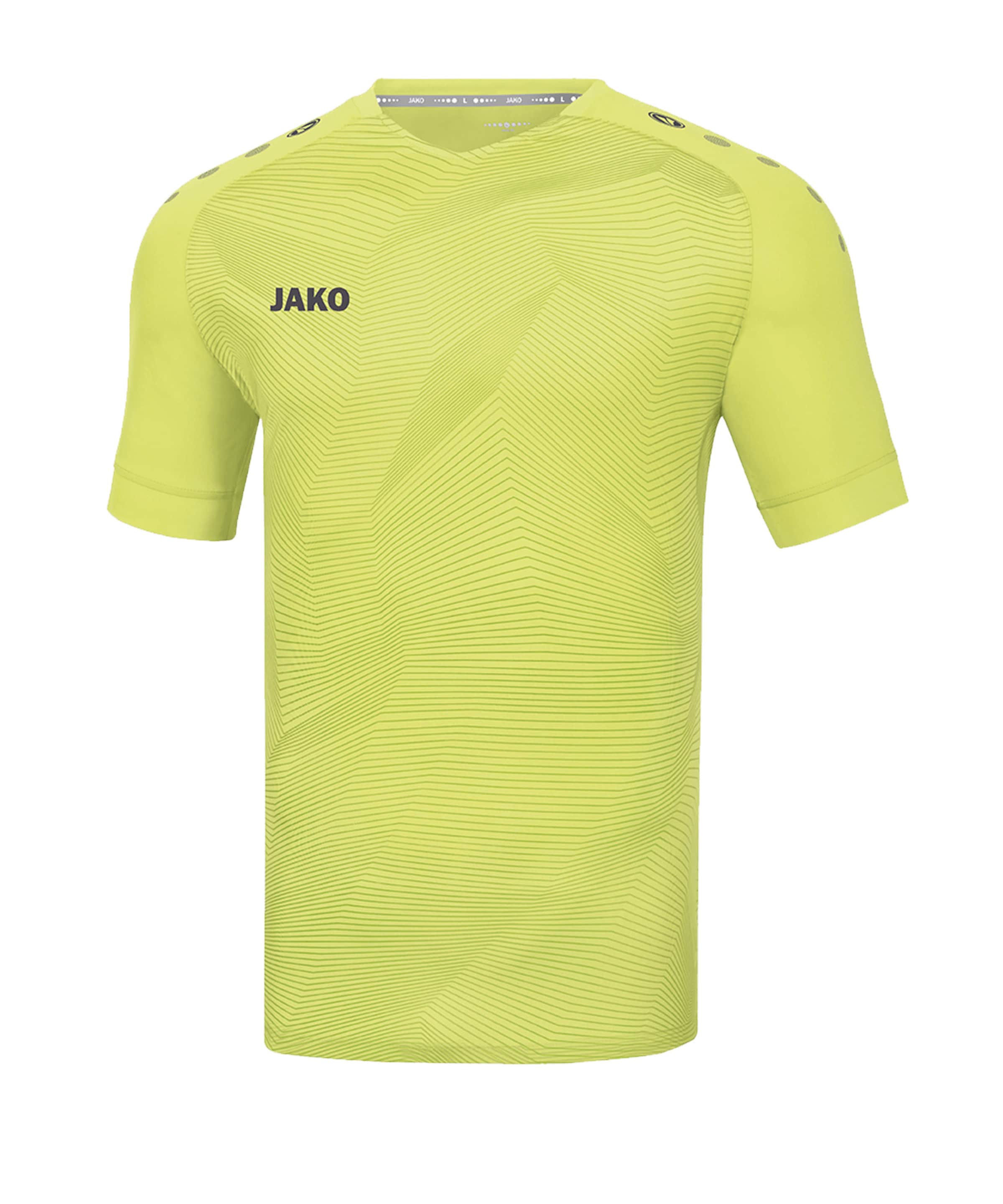 JAKO - Camiseta de fútbol en verde: frente
