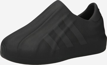 ADIDAS ORIGINALS - Zapatillas sin cordones 'Superstar' en negro: frente