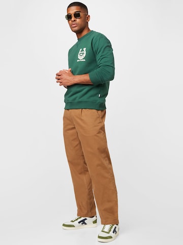 Woodbird Regular Pleat-front trousers 'Ben' in Beige