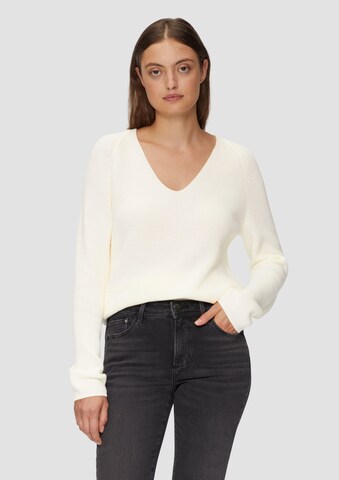 s.Oliver Trui in Beige: voorkant