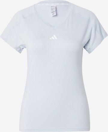 ADIDAS PERFORMANCE Performance shirt 'Train Essentials' in Blue: front