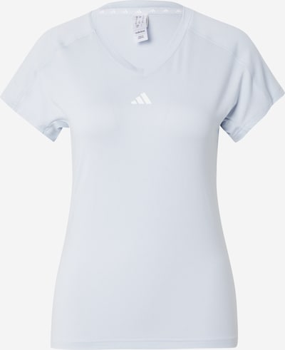 ADIDAS PERFORMANCE T-shirt fonctionnel 'Train Essentials' en bleu clair / blanc, Vue avec produit