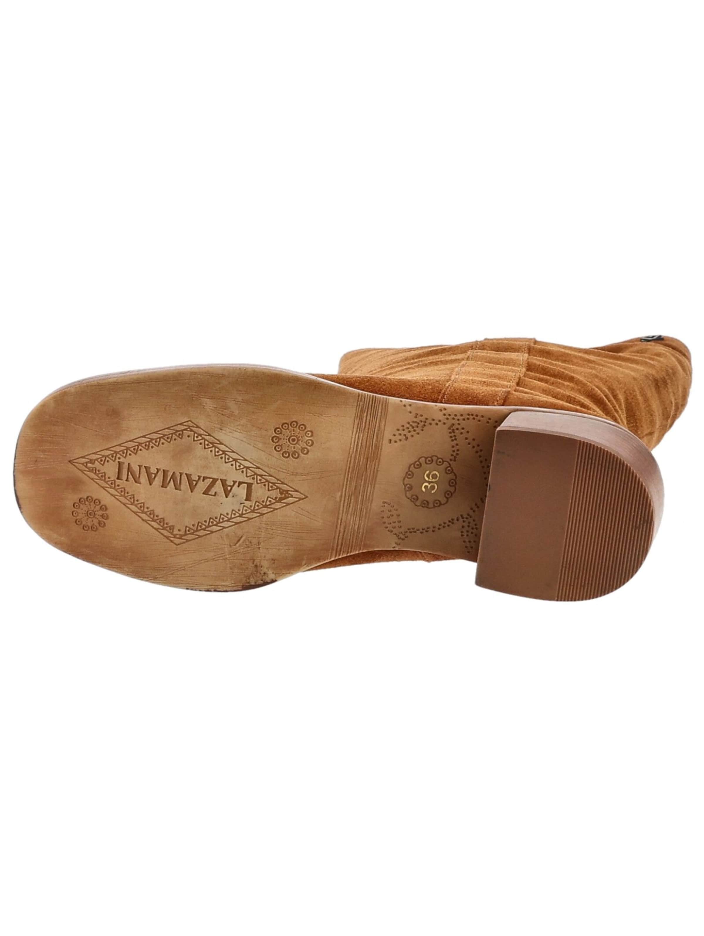LAZAMANI Boot in Brown: bottom