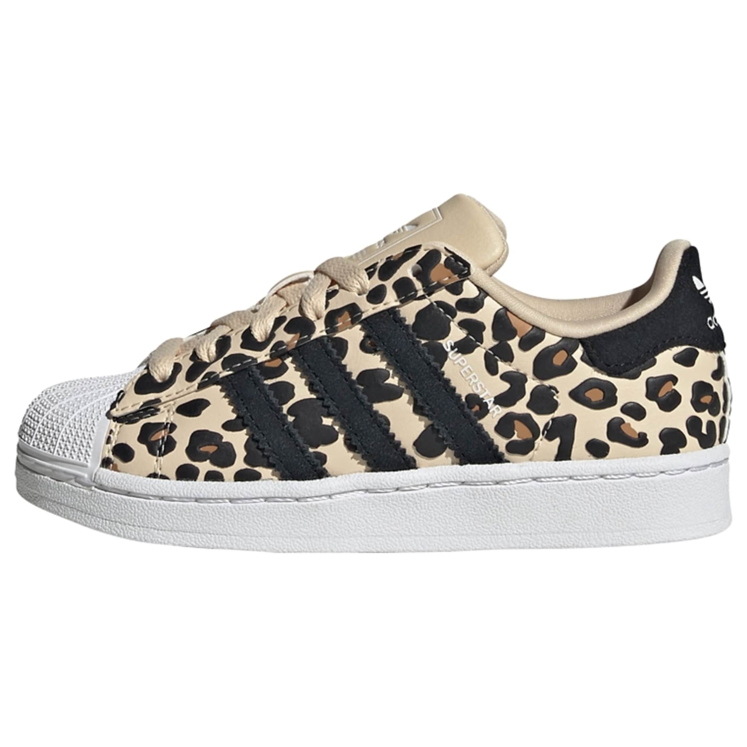 ADIDAS ORIGINALS - Sapatilhas 'Superstar II' em bege: frente
