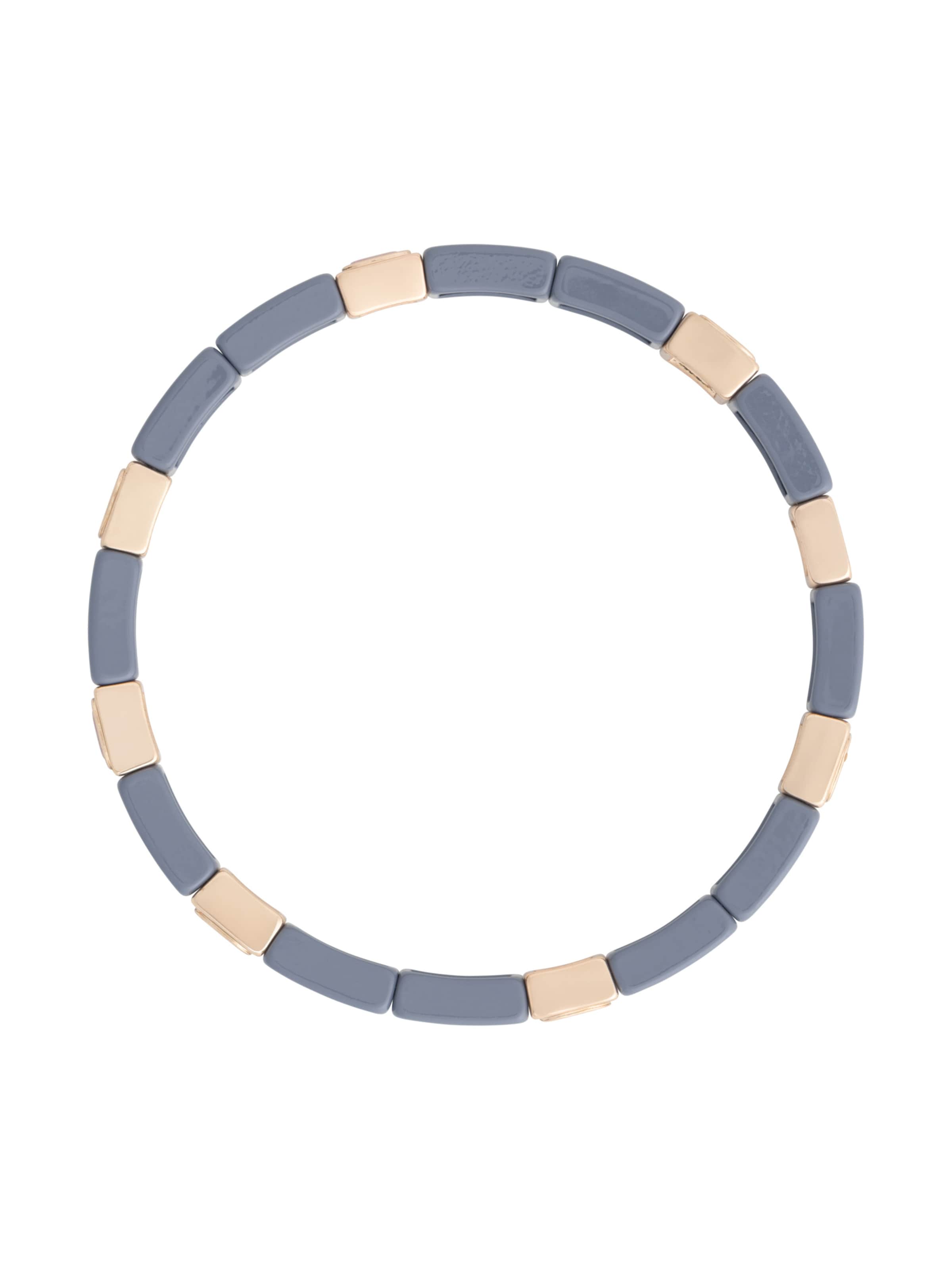 Bracelet 'Enamel Tiles Stone Line' A&C Oslo – Nordic Design Jewellery en mélange de couleurs : devant