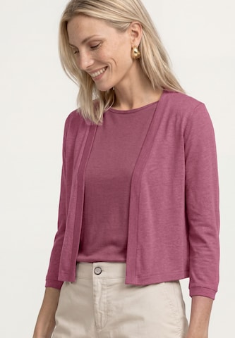 STREET ONE Strickjacke in Pink: Vorderseite