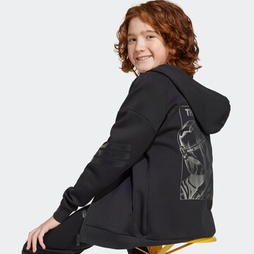 juoda ADIDAS SPORTSWEAR Džemperis 'Star Wars Mandalorian'