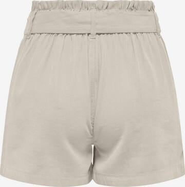 ONLY Loose fit Pleat-Front Pants 'ARIS' in Beige