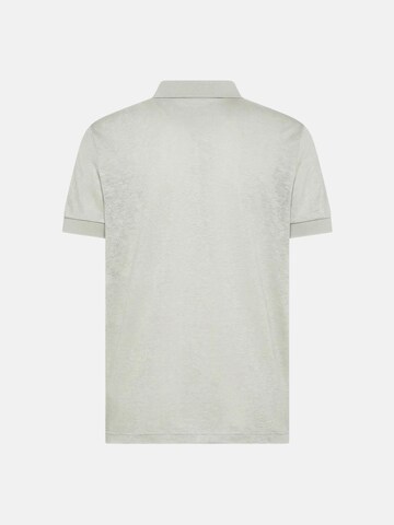 SUN68 - Camiseta 'POLO JERSEY LINEN S/S' en gris