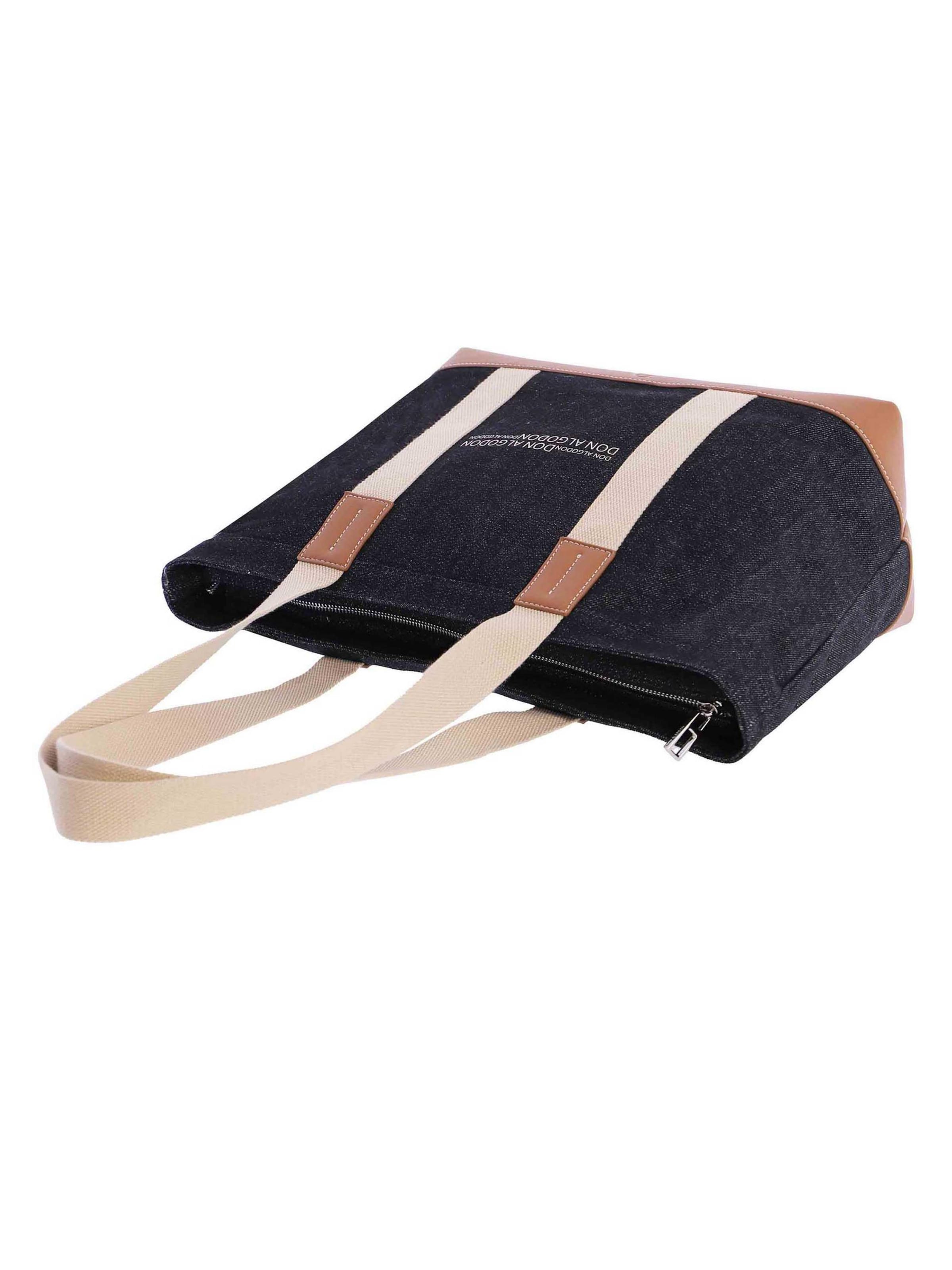 Don Algodon - Shopper 'Tabarca' en negro