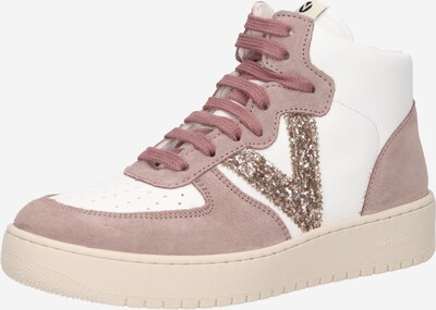 VICTORIA Sneaker in beige / gold / rosé, Produktansicht