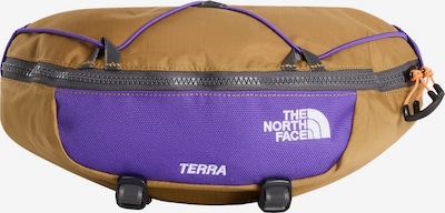 THE NORTH FACE Sportska pojasna torbica 'Terra Lumbar 3L' veličine One Size u kaki / ljubičasta / bijela, Pregled proizvoda