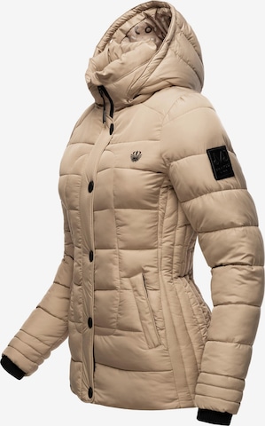 MARIKOO Winterjacke 'Qesra' in Braun