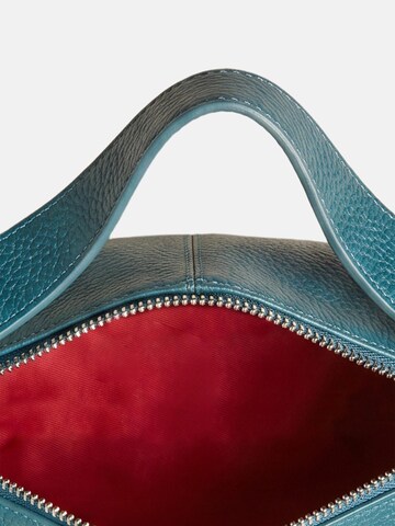 Borsa a mano 'Borsa a Mano Pelle Genuina Virginia Rhinè 26x17 cm' di Virginia Rhinè in blu