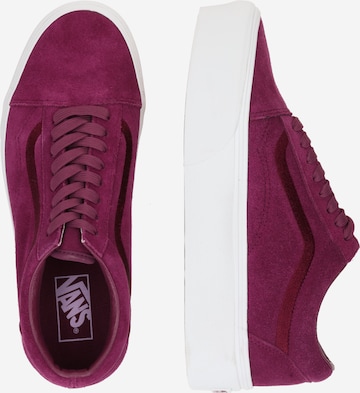 Baskets basses VANS en violet