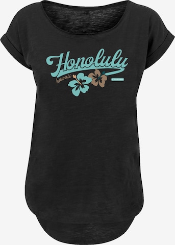 F4NT4STIC T-Shirt 'Honolulu' in Schwarz: predná strana