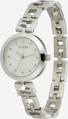 sidabrinė GUESS Analoginis (įprasto dizaino) laikrodis: priekis