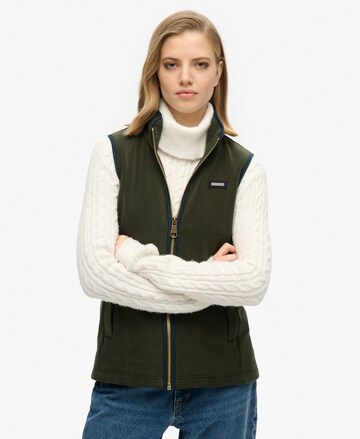 Gilet 'Estate' Superdry en vert : devant