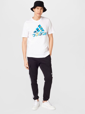 ADIDAS ORIGINALS Tapered Hose 'Adicolor Classics 3-Stripes ' in Schwarz