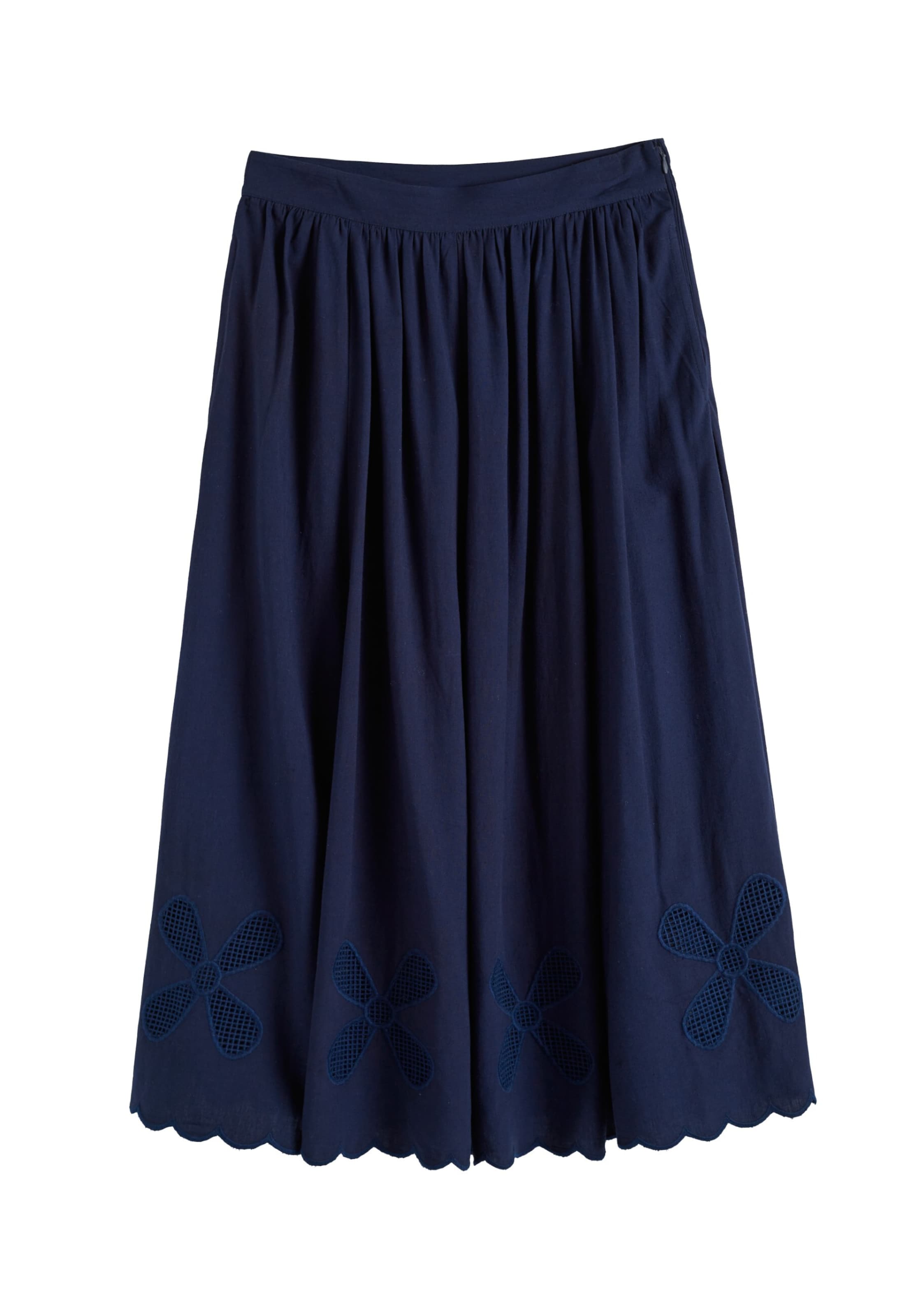 Chinti & Parker Rok in Blauw: voorkant