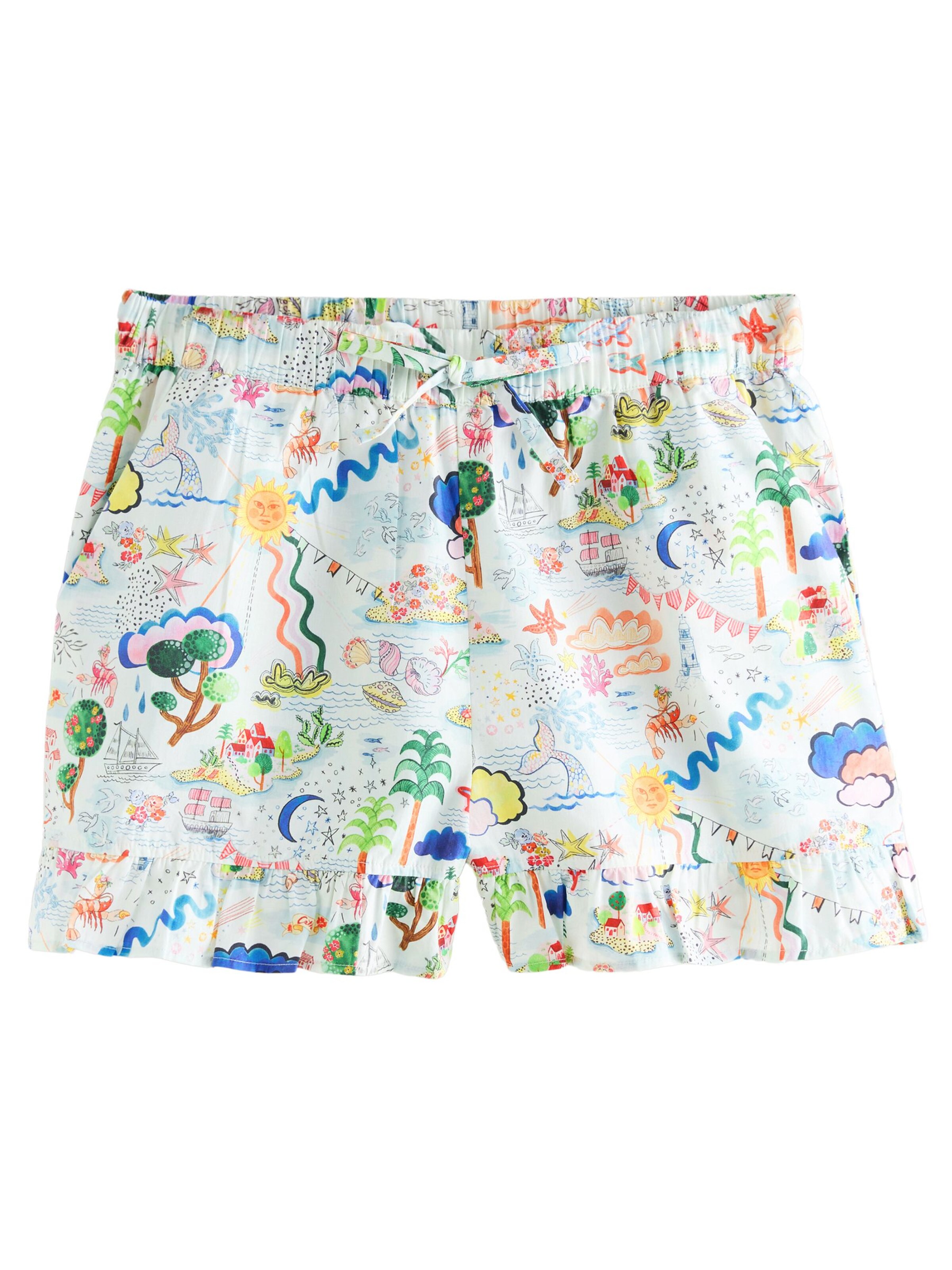 Cath Kidston Short Pajama Set in Blue