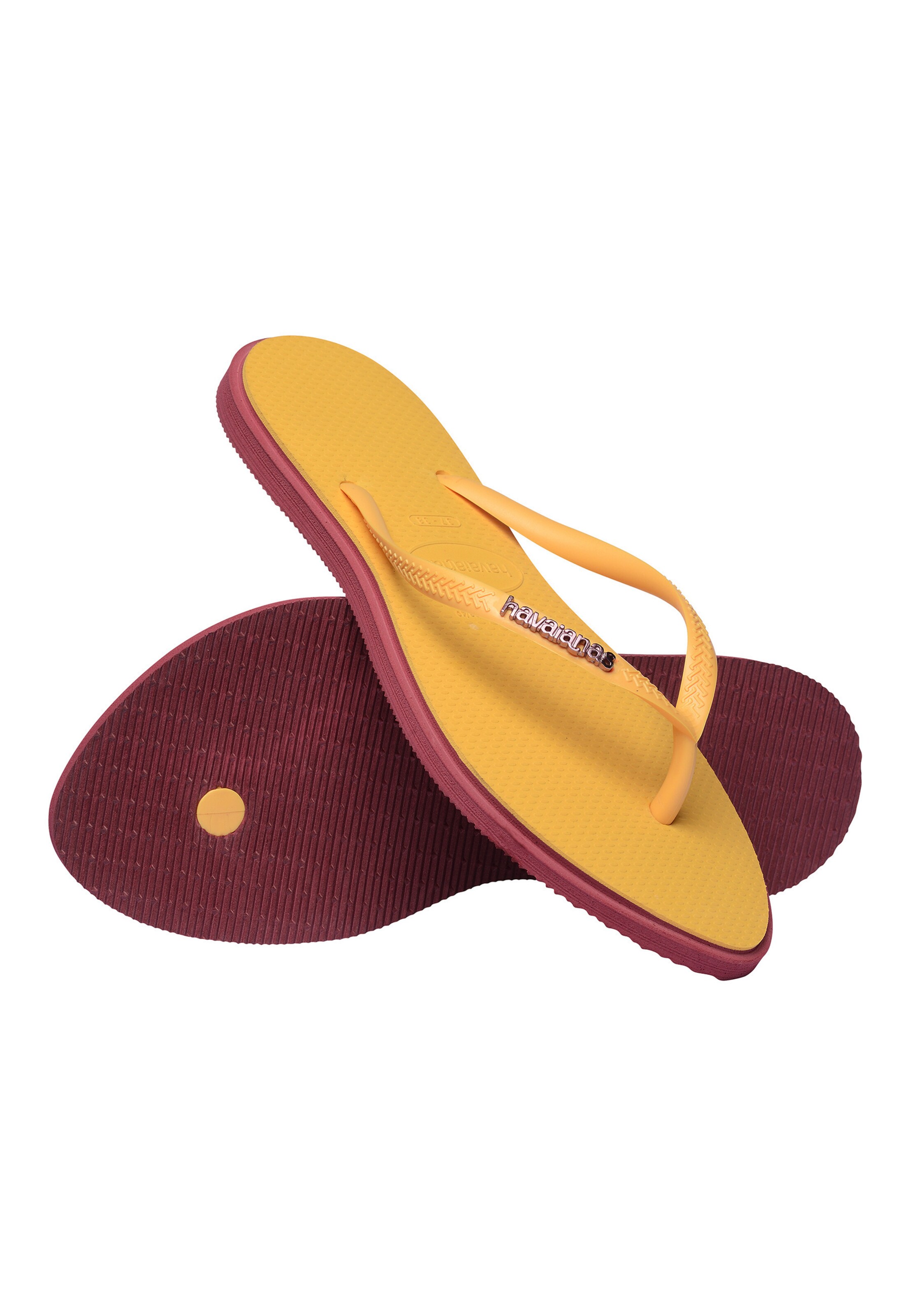 HAVAIANAS T-bar sandals in Yellow
