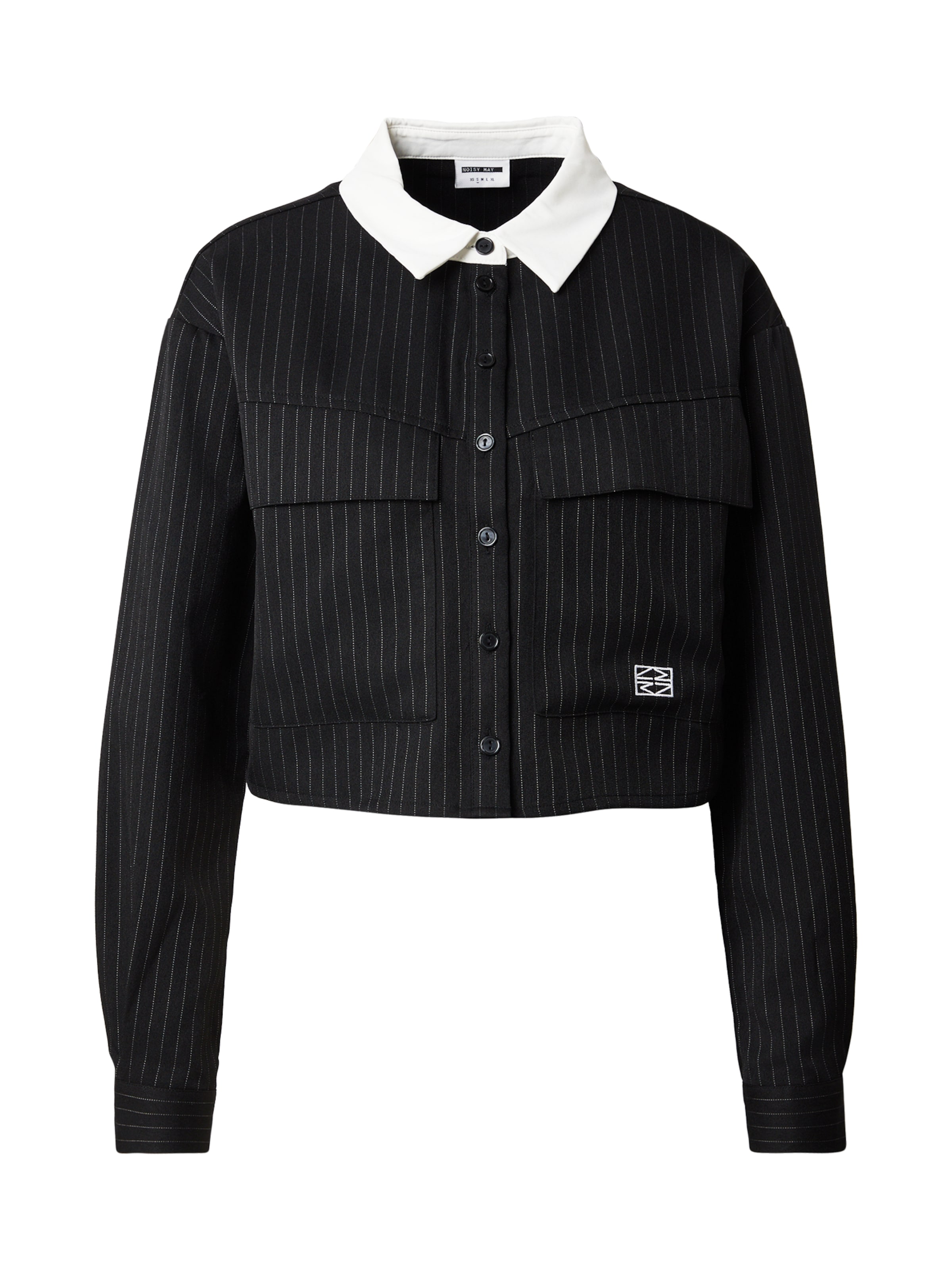 juoda Noisy may Palaidinė &#x27;NMDALLAS&#x27;: priekis